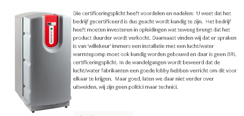 Warmtepomp kopen - Brine Water Warmtepomp