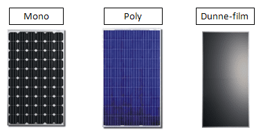 Soorten-Zonnepanelen
