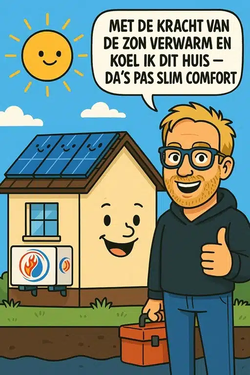 airco installateur met zonnepanelen combineren
