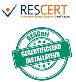 lec energy solutions rescert gecertificeerde warmtepomp installateur