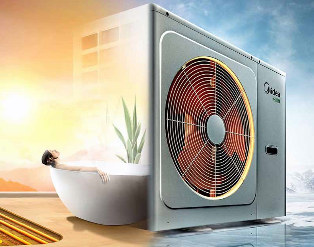 midea arctic lucht water warmtepomp